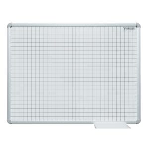 Quadro Branco Magnético Quadriculado (Serigrafado)